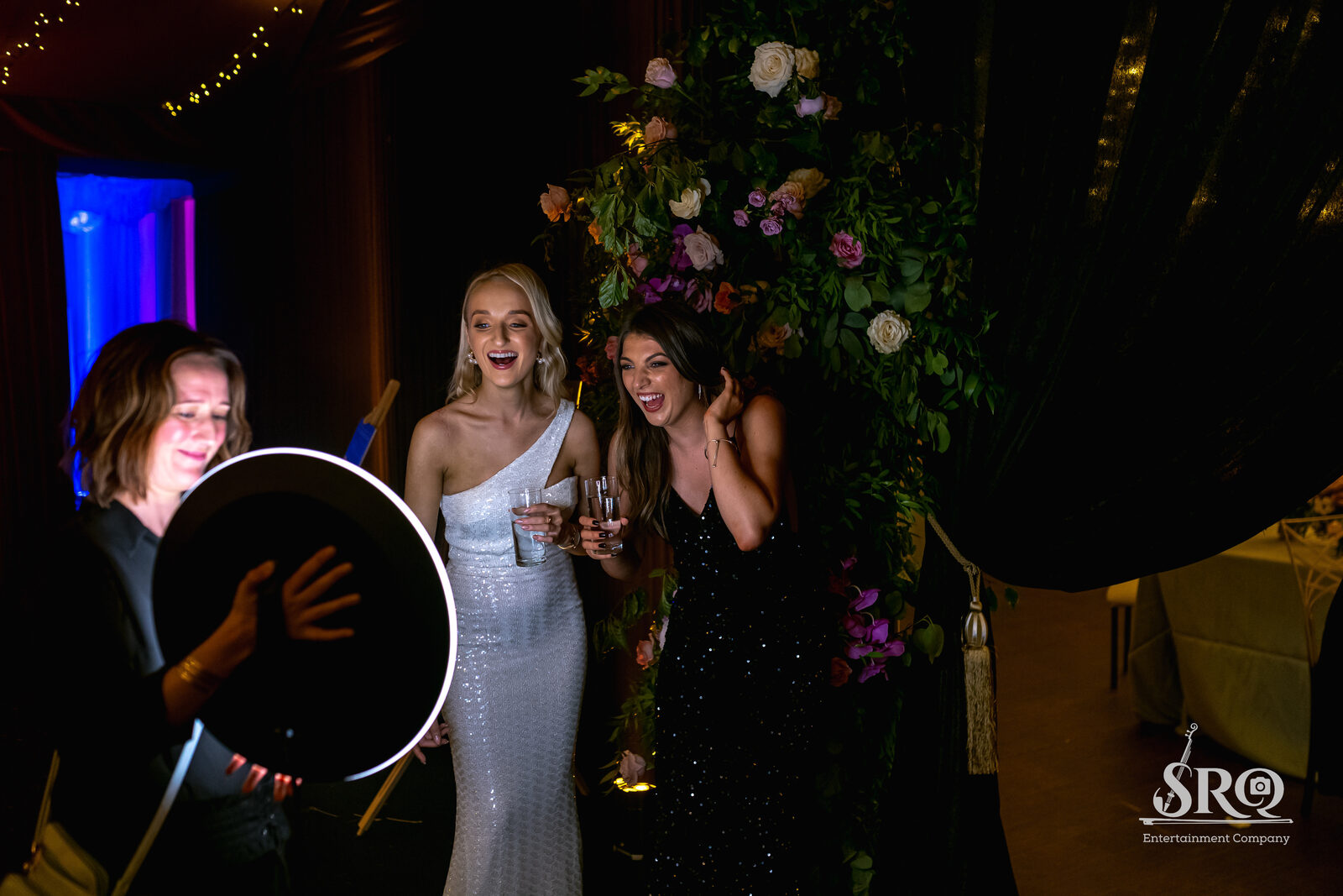 SRQ Photo Booth luxury event setup in Sarasota, Florida